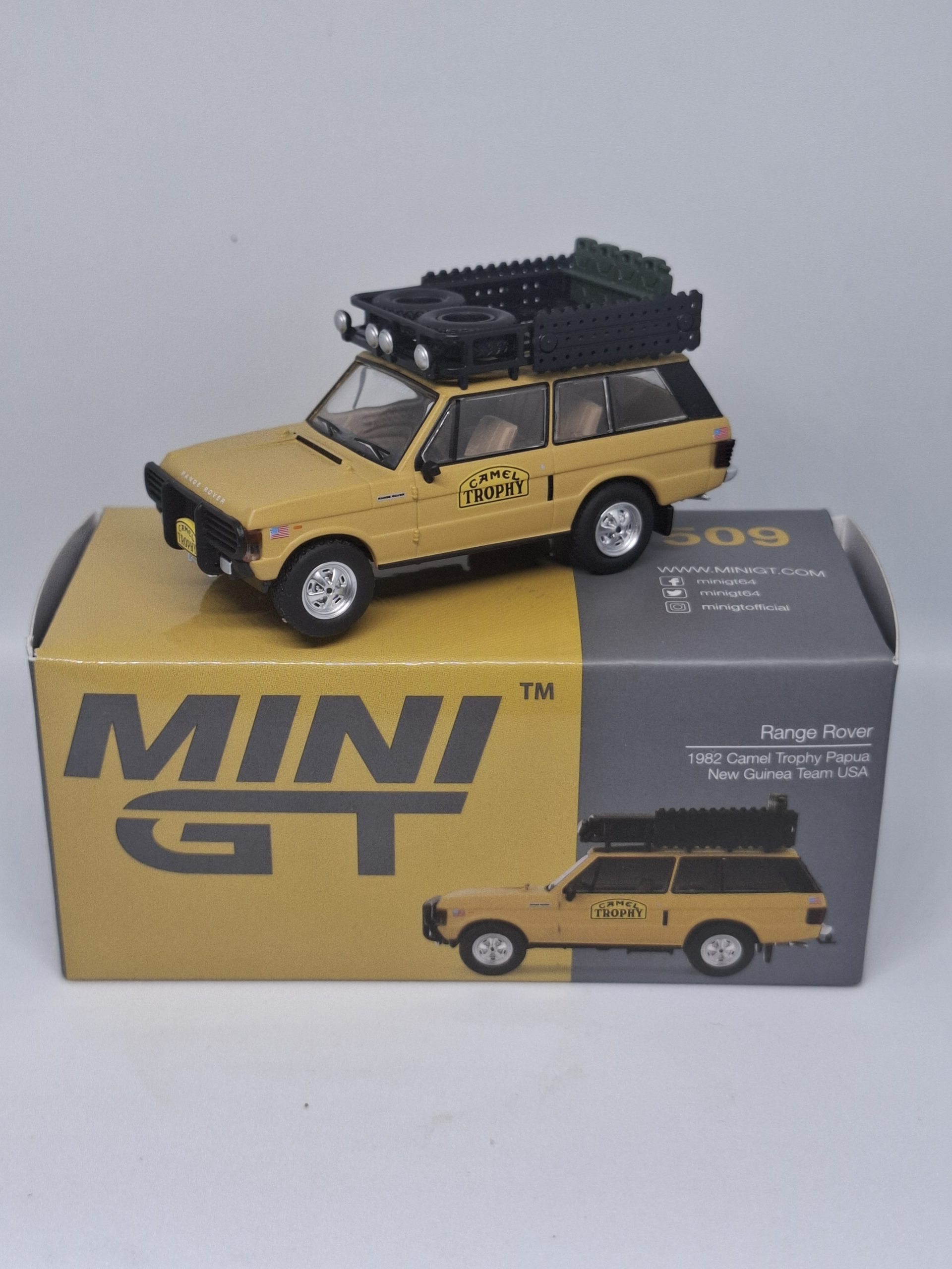 Range Rover 1982 Camel Trophy Papua New Guinea Team USA